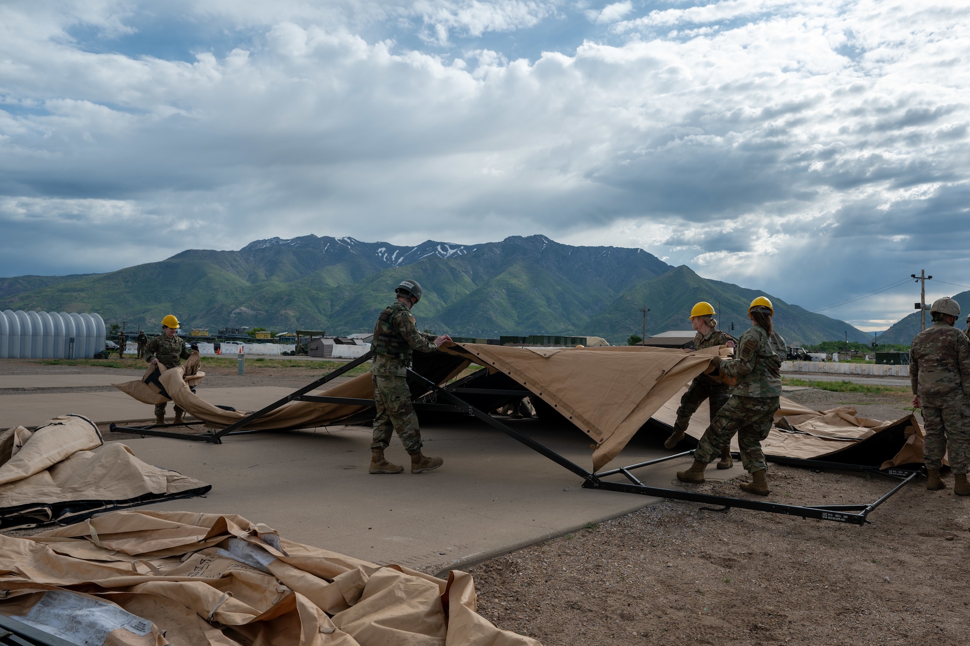 More than 100 Airmen from the 419th Fighter Wing participated in Exercise Griffin Awakening, testing their ability to deploy and operate as an expeditionary combat unit in a contested environment. The two-day exercise was held during the June unit training assembly weekend, during which airmen from various units within the wing put their skills to the test, showcasing both strengths and areas requiring further development.