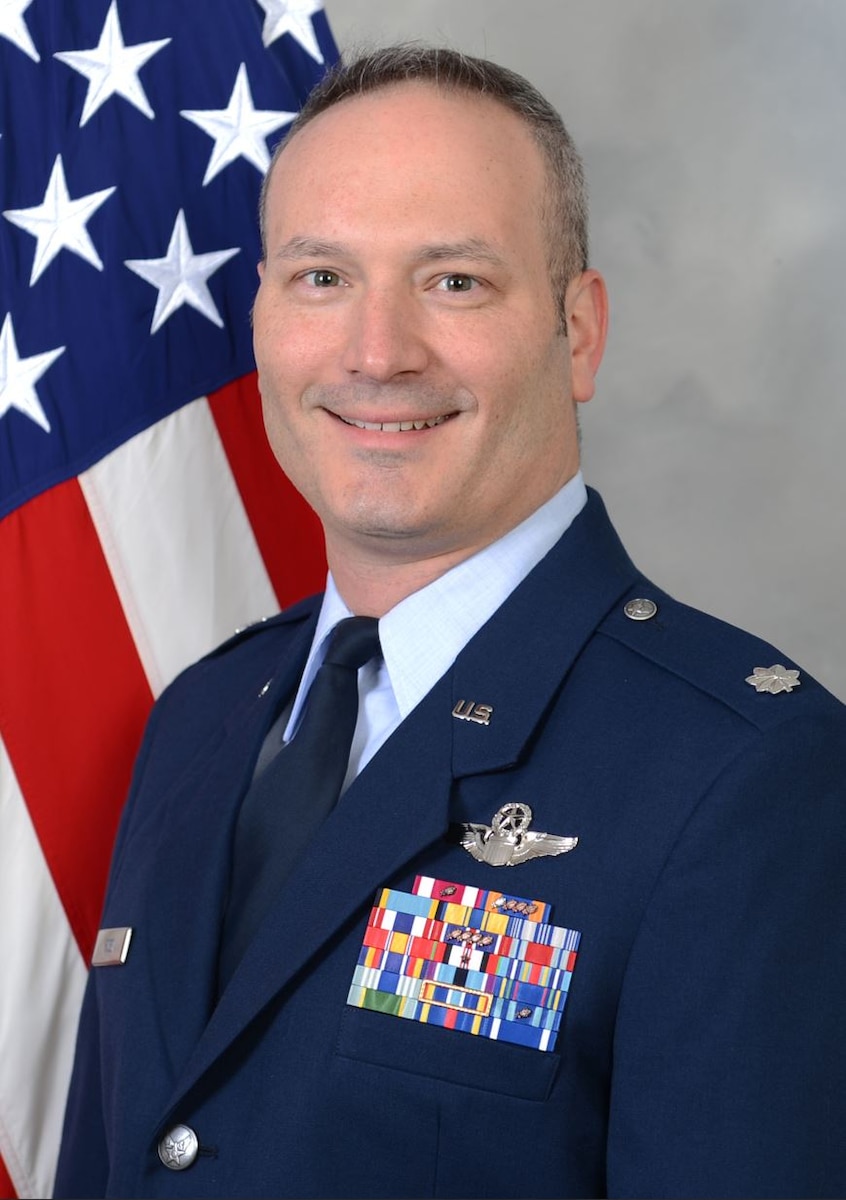 This is the official photo of Lt. Col. Ryan Rossi, the 62d OSS Commander.