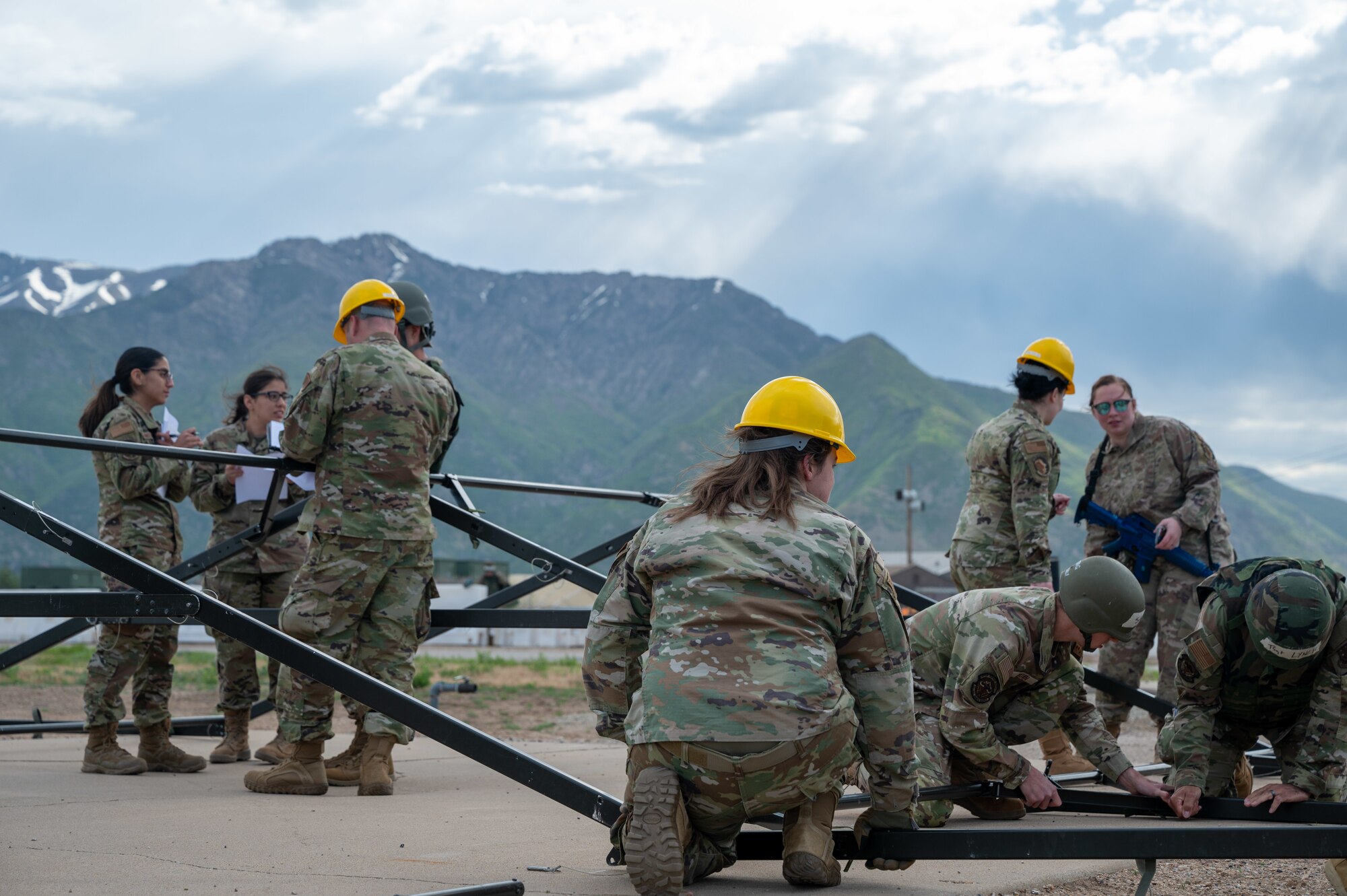 More than 100 Airmen from the 419th Fighter Wing participated in Exercise Griffin Awakening, testing their ability to deploy and operate as an expeditionary combat unit in a contested environment. The two-day exercise was held during the June unit training assembly weekend, during which airmen from various units within the wing put their skills to the test, showcasing both strengths and areas requiring further development.