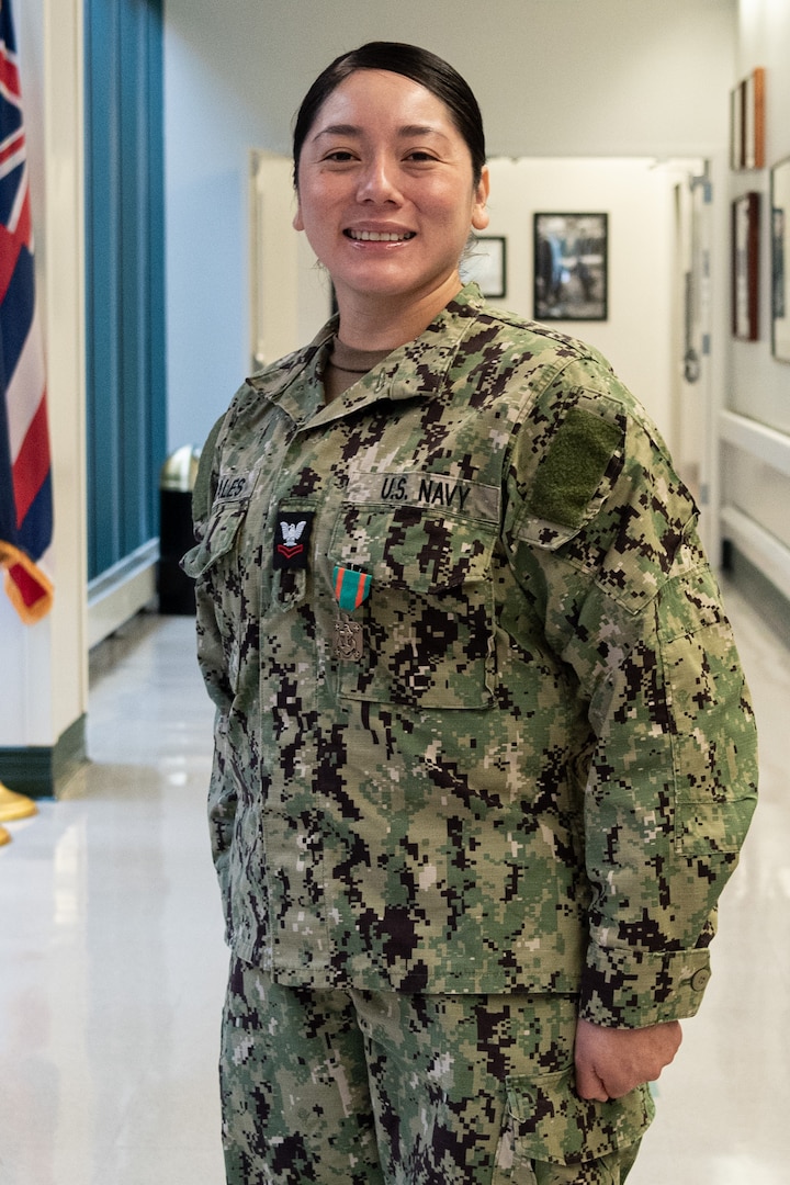 Naval Health Clinic Cherry Point bids a fond Fair Winds and Following Seas to Hospital Corpsman Second Class Nancy Morales.  

Morales served aboard the clinic from September 2021 to September 2024 in a variety of departments, ending her time in the Staff Education and Training Department.   She received the Navy and Marine Corps Achievement Medal during an award ceremony on July 31 in recognition of her excellence.