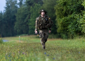 U.S. Army Europe and Africa Best Squad Competition: 12-Mile Ruck March