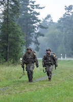 U.S. Army Europe and Africa Best Squad Competition: 12-Mile Ruck March