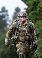 U.S. Army Europe and Africa Best Squad Competition: 12-Mile Ruck March