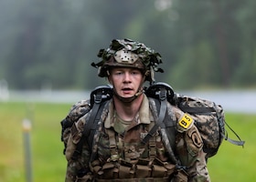 U.S. Army Europe and Africa Best Squad Competition: 12-Mile Ruck March