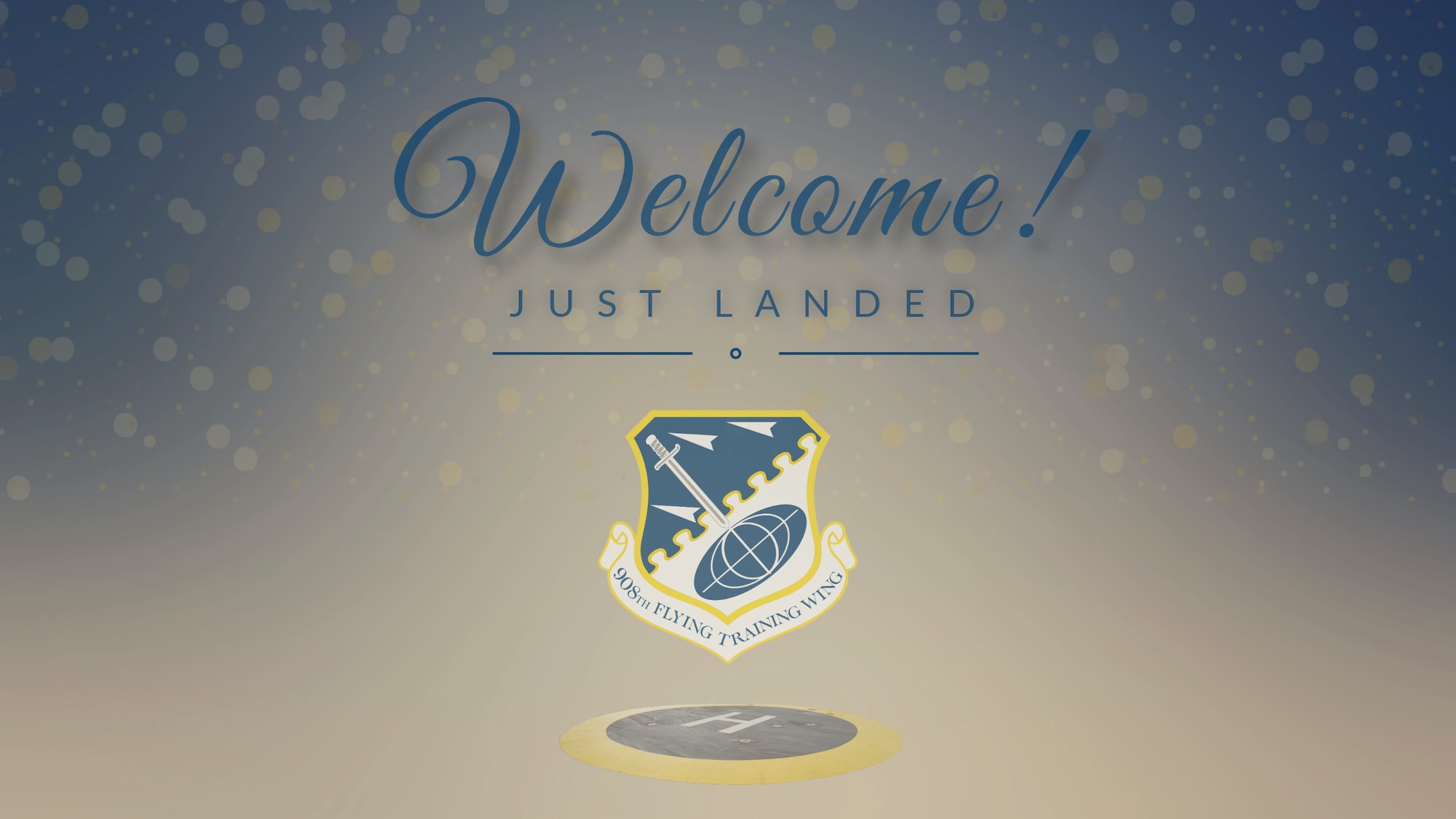 a graphic welcoming new members to the unit