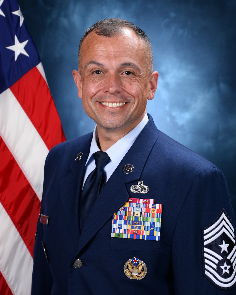 Chief Master Sergeant John C. Alsvig Bio Photo