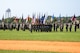 Troop standing in formation