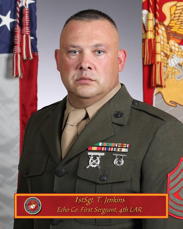 Unit Senior Enlisted Leader, CO. E, 4TH LIGHT ARMORED RECONNAISSANCE BATTALION