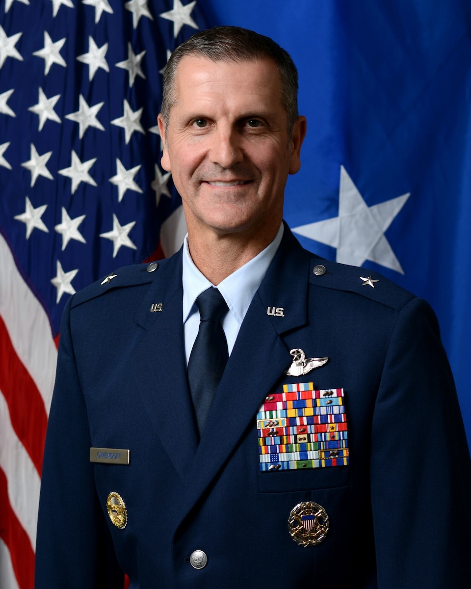 The official portrait of Brig. Gen. Owndoff