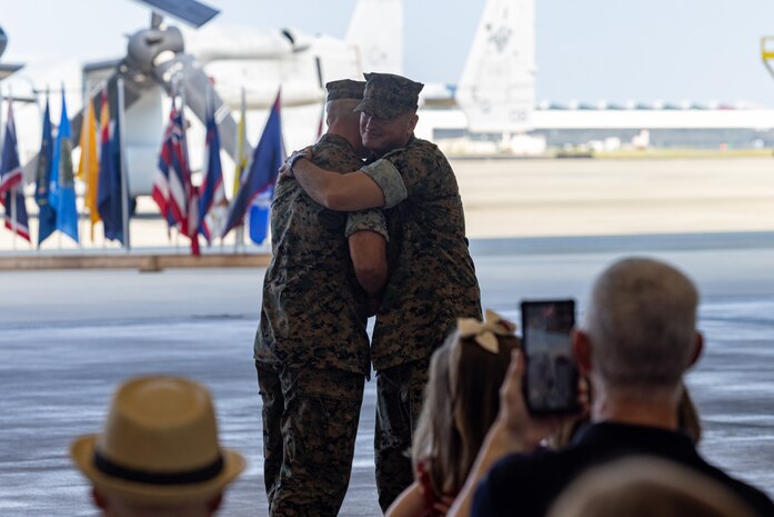 Marine Medium Tiltrotor Squadron 263 Change of Command Ceremony