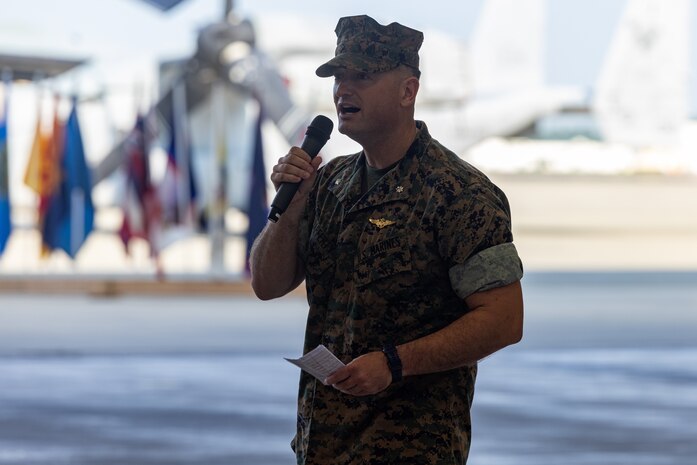 Marine Medium Tiltrotor Squadron 263 Change of Command Ceremony