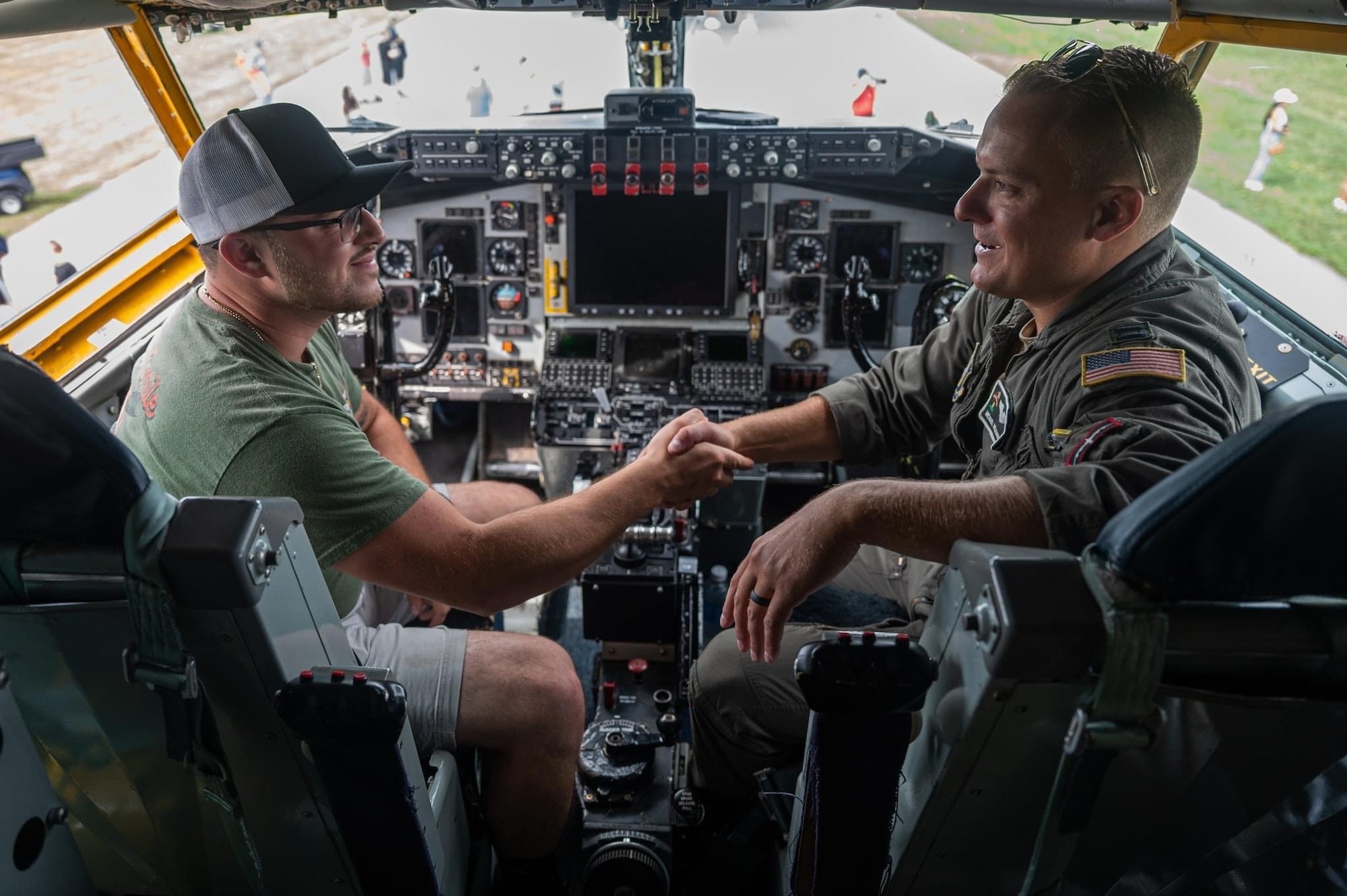914th Air Refueling Wing provides a KC-135 Stratotanker static display for the Rochester Air Show.