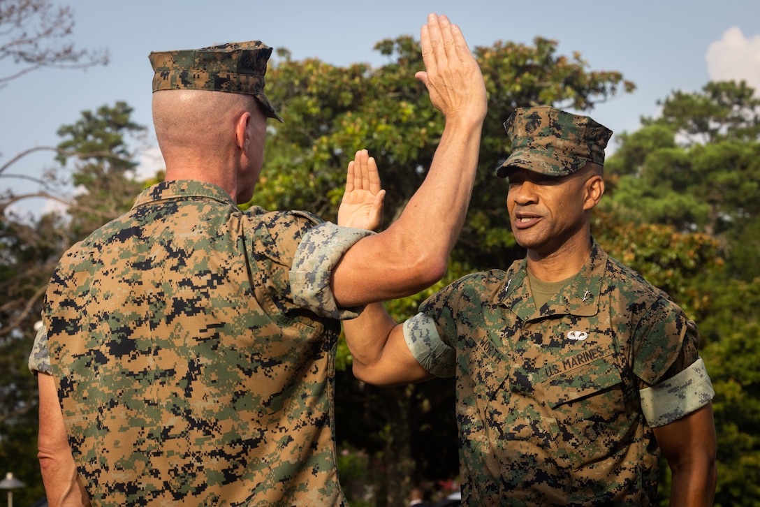 Lieutenant General Worth Promotion Ceremony