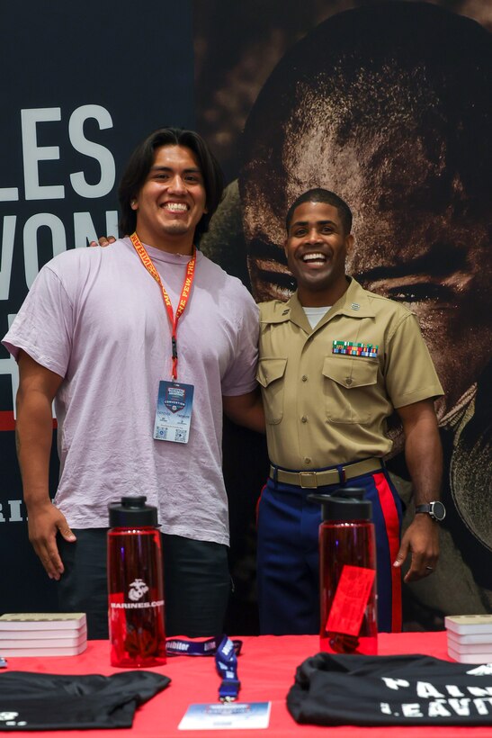 The Marine Corps’ partnership of the NWCA convention offers the opportunity to develop new relationships with wrestling coaches in order to build trust and create a larger pool of advocates to access the nations next generation of leaders.