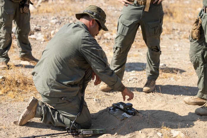 Combat Logistics Battalion 2 EOD Conducts Low Order Demolitions Range During ITX 5-24