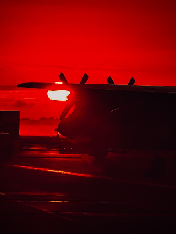 A U.S. Coast Guard Air Station Barbers Point HC-130 Super Hercules sits on the ramp of the Royal New Zealand Air Force Base in Auckland, New Zealand, Jul. 9, 2024. The U.S. Coast Guard completed participation in Operation Nasse, a three-month operation conducted by Australia, France, New Zealand, and the U.S. to safeguard the invaluable marine resources of Pacific Island nations and the Western Central Pacific Ocean (U.S. Coast Guard photo by Petty Officer 2nd Class Nicholas Martino)