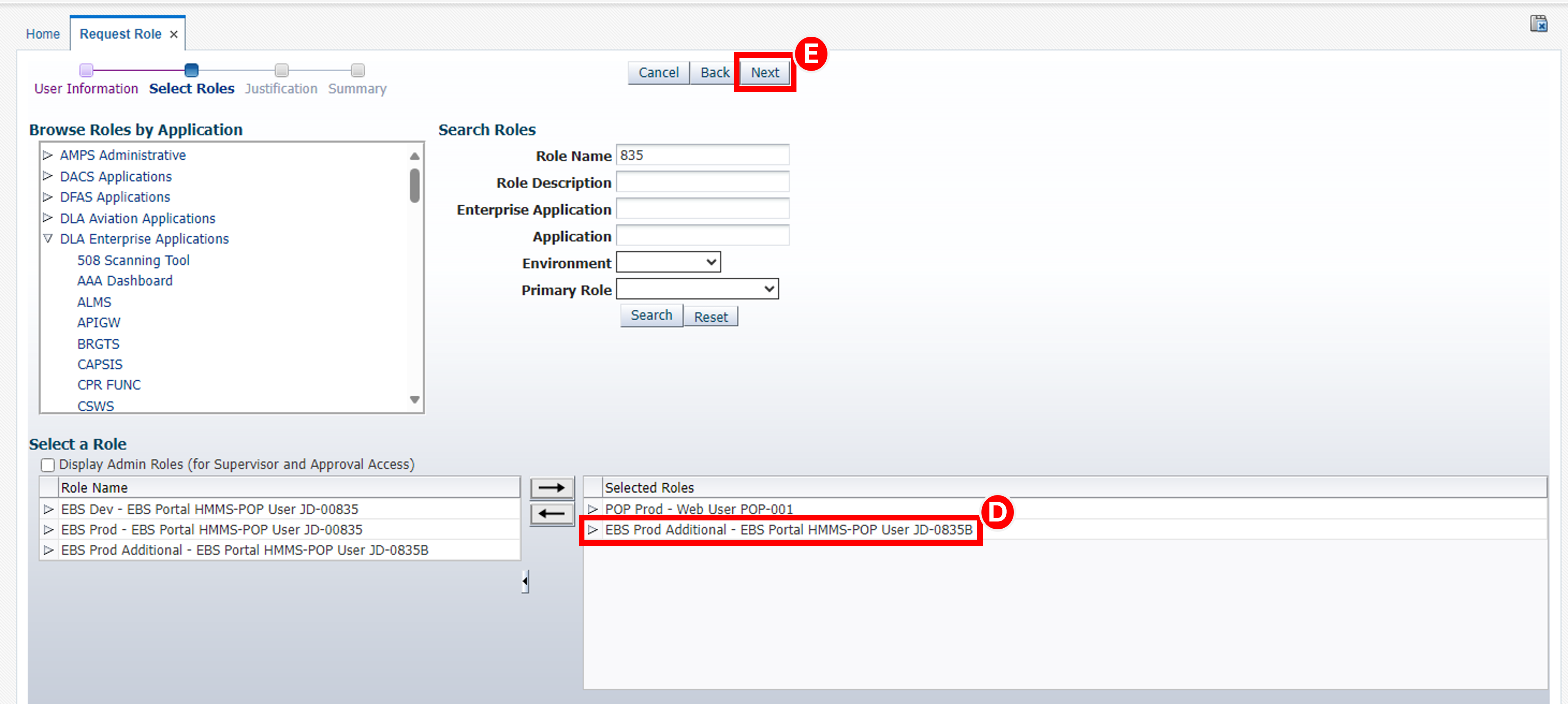 Accessing and Opening the Hazardous Material Management System