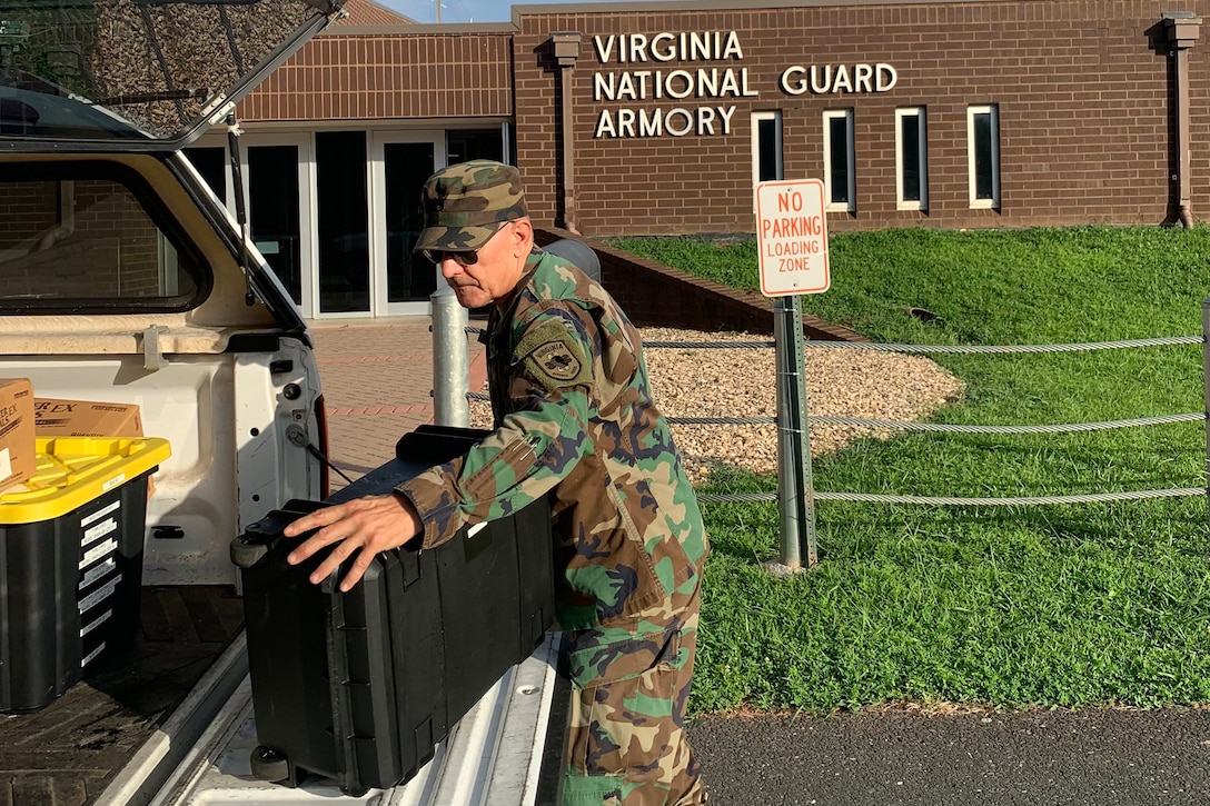 VNG staged, ready in Lynchburg, Danville, Petersburg for possible severe weather response operations