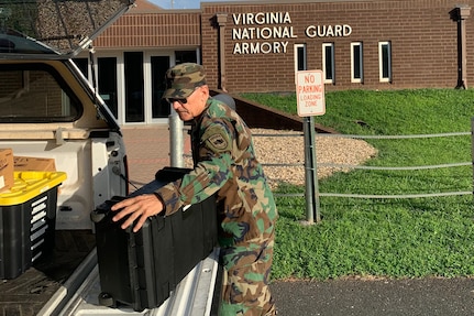 VNG staged, ready in Lynchburg, Danville, Petersburg for possible severe weather response operations