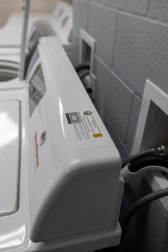 New laundry machines, QR maintenance codes signal start of $18 million barracks furniture upgrades