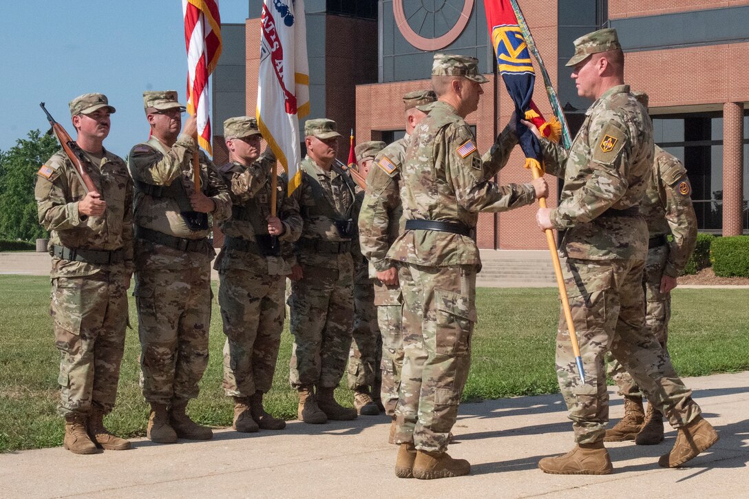 Army promotes Warne, 102nd Training Division (MS) changes command