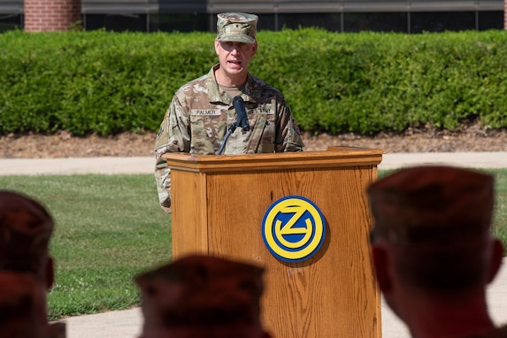 Army promotes Warne, 102nd Training Division (MS) changes command