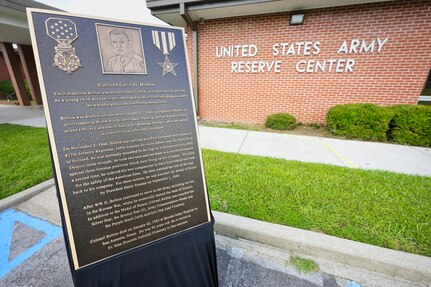 Sheffield Army Reserve Center dedicated in honor of Alabama Medal of Honor recipient