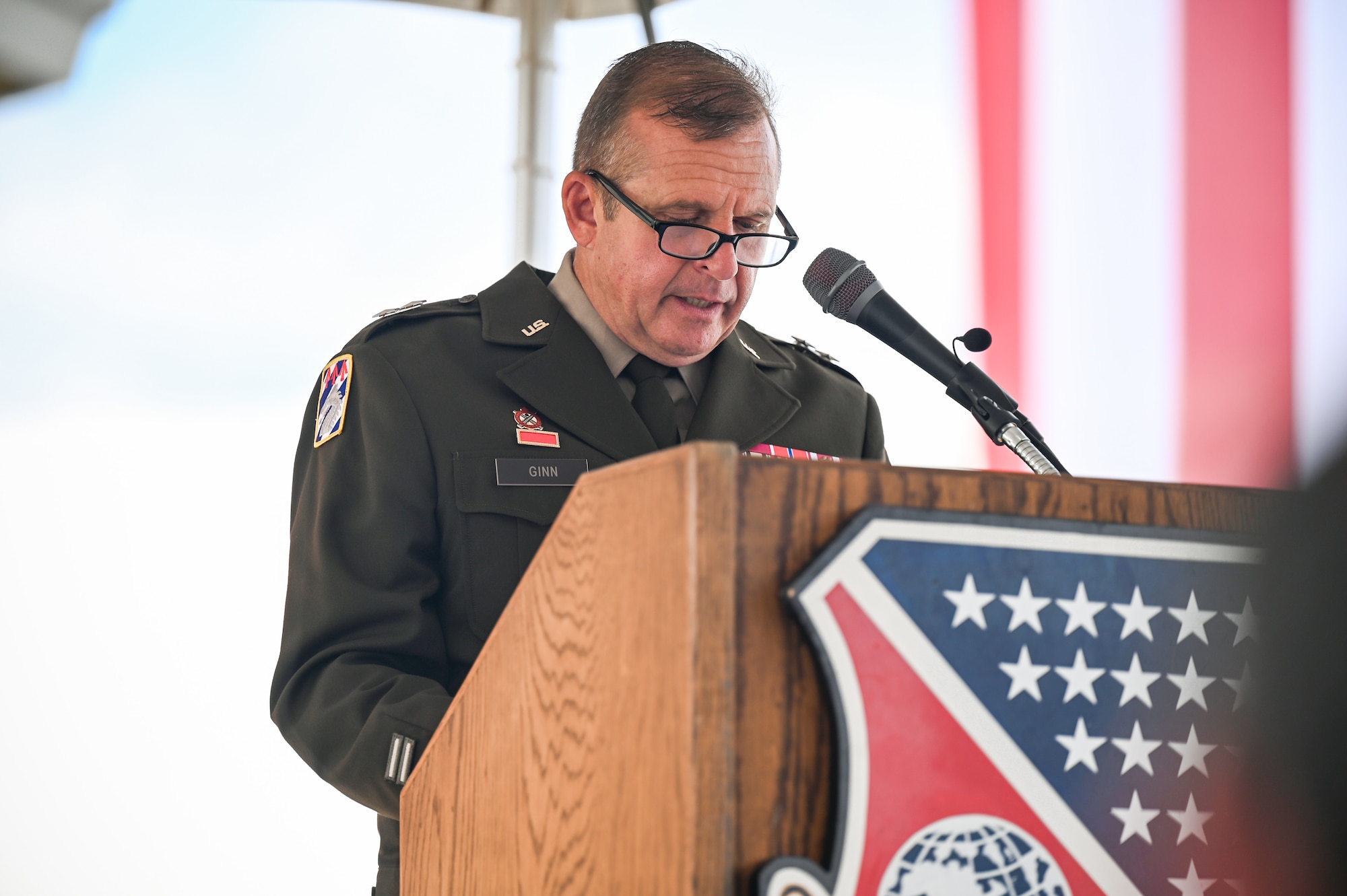 Major Gen. General Bobby Ginn, Jr., the Adjutant General of Mississippi; Congressman Michael Guest; former Congressman Gregg Harper; and 186th ARW Commander Colonel Cynthia Smith) cut a celebratory ribbon, Aug. 8, 2024, at Key Field Air National Guard Base, marking the return of the KC-135 Flight Simulator. Key Field ANGB aircrew as well as other ANG aircrew from across the country will train on the operational flight training simulator which will greatly enhance mission readiness.
