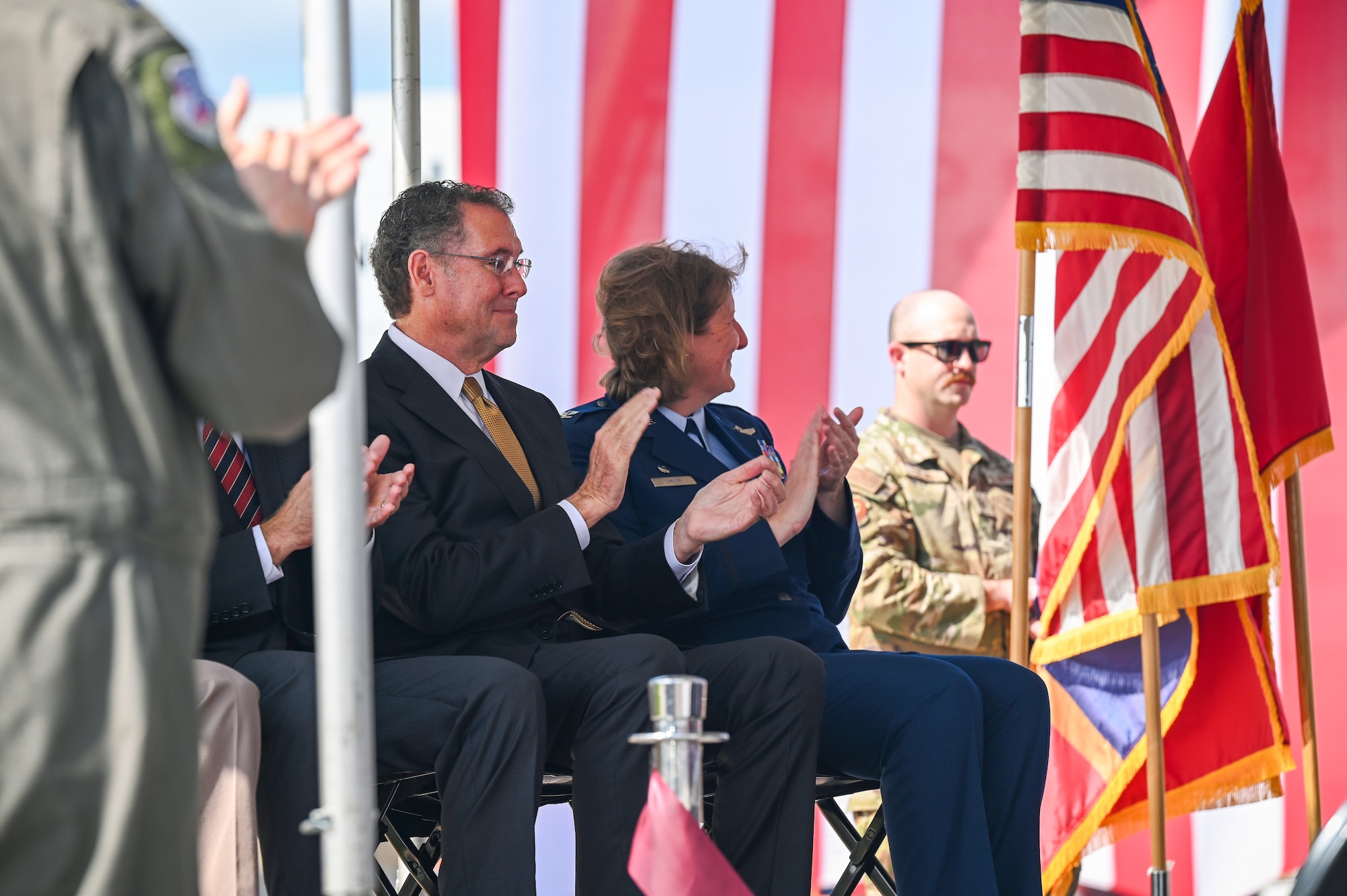 The 186th Air Refueling Wing celebrated the long-awaited return of the KC-135 Flight Simulator, today, by hosting a ribbon-cutting ceremony to recognize the hard work and dedication of those who were instrumental in bringing the aircrew training system back to the base.