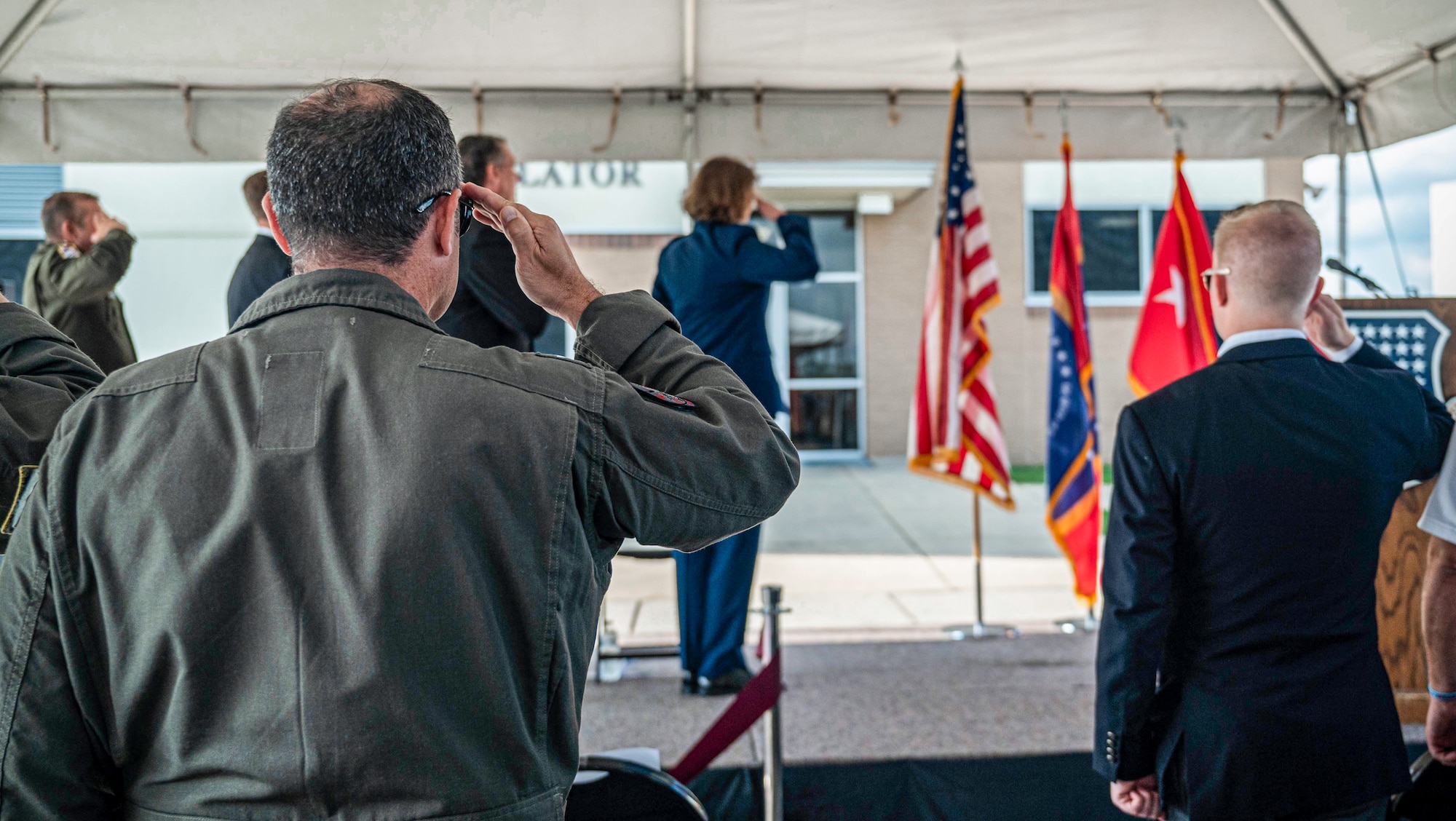 The 186th Air Refueling Wing celebrated the long-awaited return of the KC-135 Flight Simulator, today, by hosting a ribbon-cutting ceremony to recognize the hard work and dedication of those who were instrumental in bringing the aircrew training system back to the base.