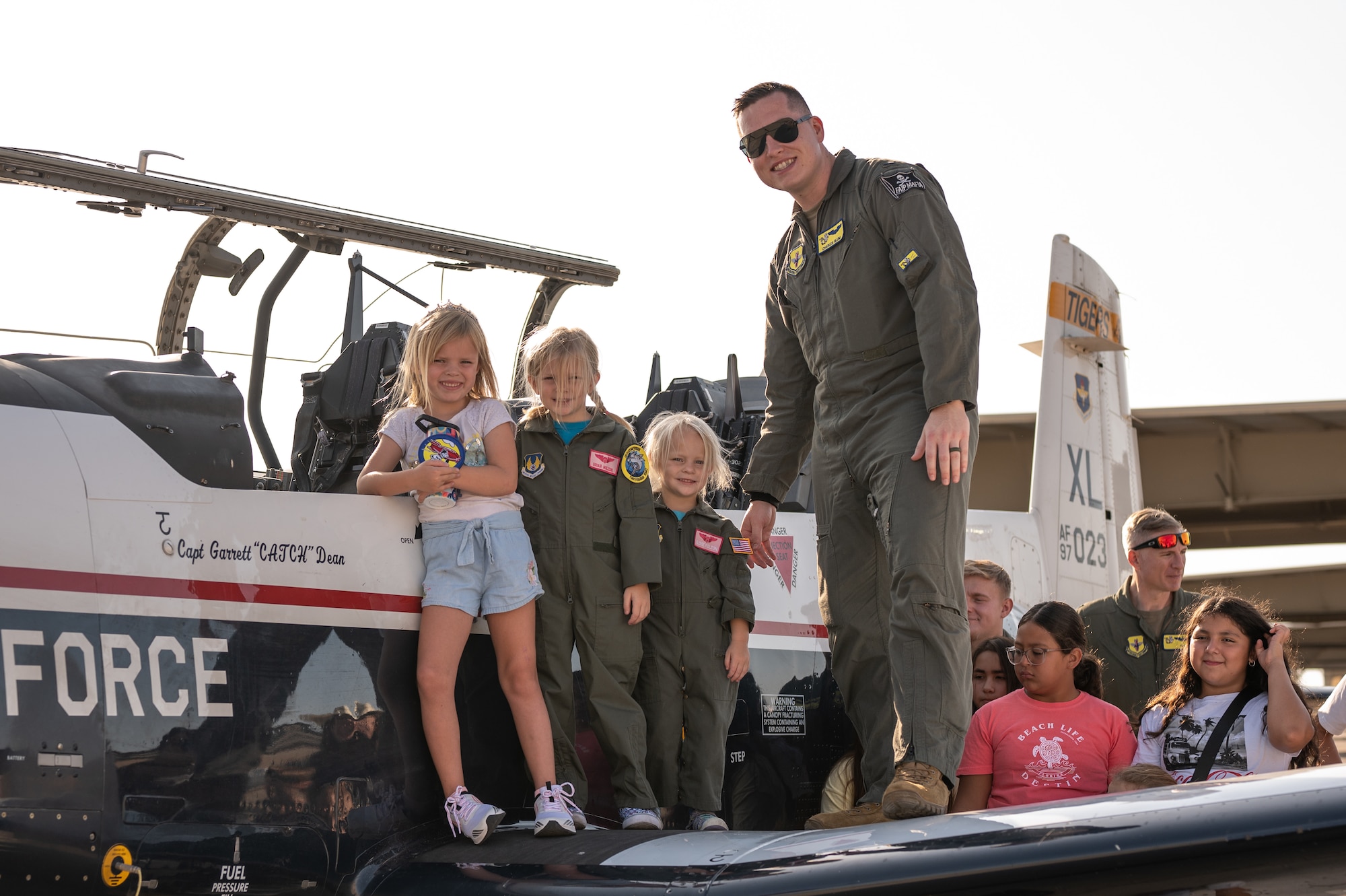 This “Tiger for a Day" event was not just a celebration of Tiger Day, but a strategic effort in community outreach and recruitment, aimed to ignite a passion for aviation in the next generation. By the end of the day, the young participants left with memories that could spark a lifelong interest in flying.