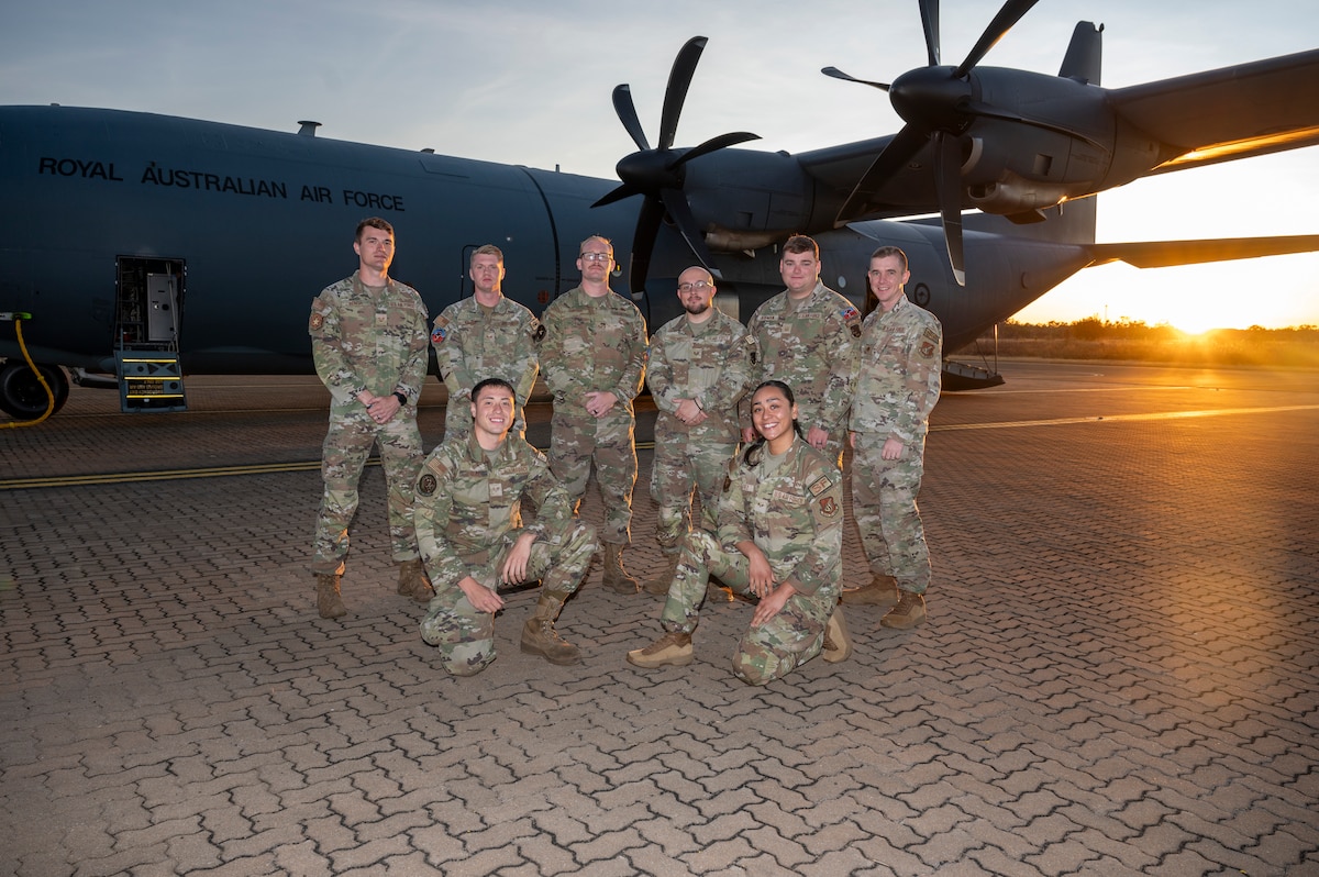Group Photo of U.S. Air Force Airmen