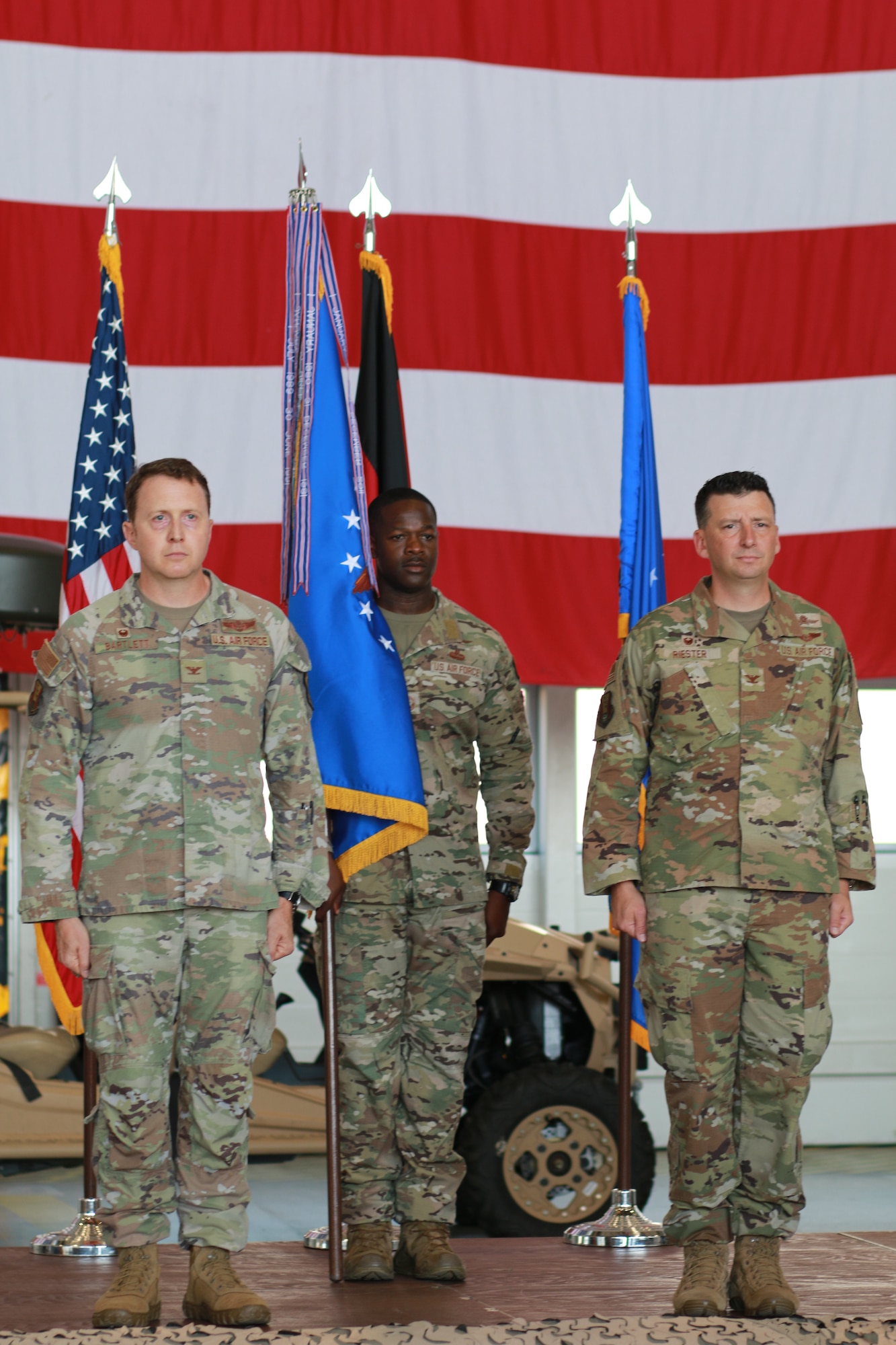 Change of designation ceremony.