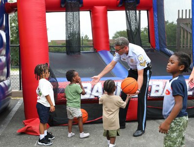 The District of Columbia National Guard Counterdrug Program participated in the Metropolitan Police Department's 41st annual National Night Out celebrations in Southeast Washington, D.C., August 6, 2024. The community-building campaign occurs the first Tuesday of August each year and is held by law enforcement agencies across the country.