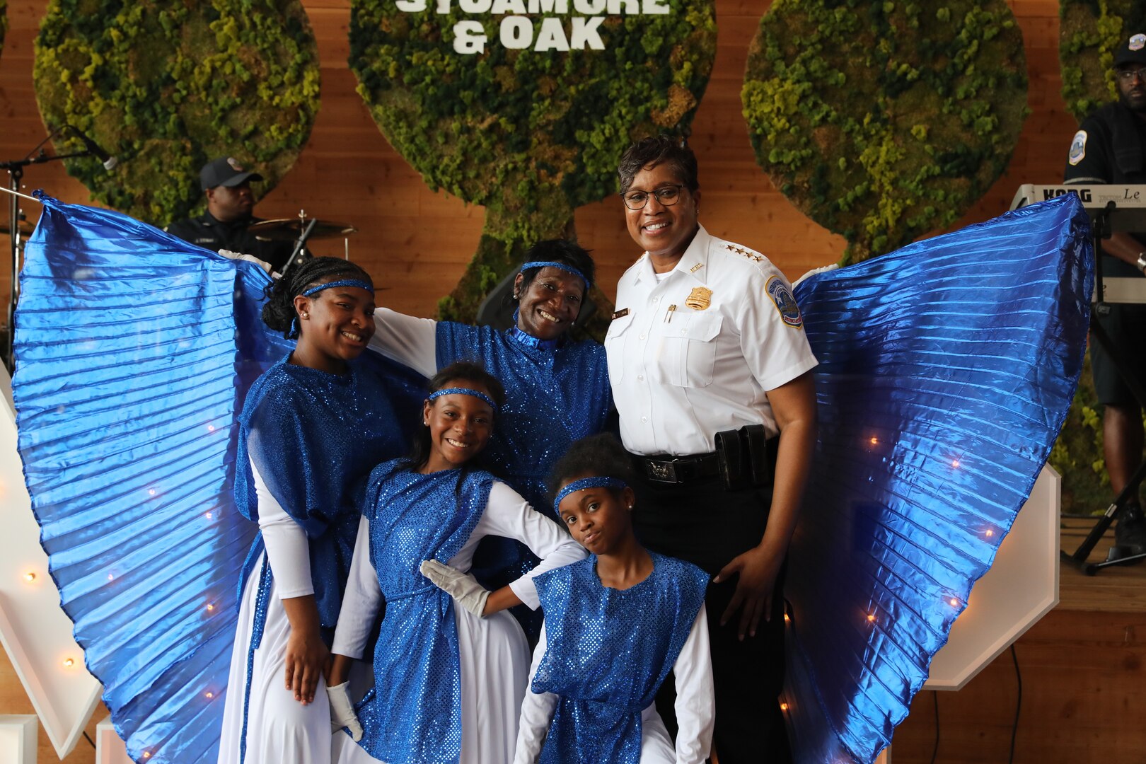 The District of Columbia National Guard Counterdrug Program participated in the Metropolitan Police Department's 41st annual National Night Out celebration in Southeast Washington, D.C., August 6, 2024. The community-building campaign occurs the first Tuesday of August each year and is held by law enforcement agencies across the country.