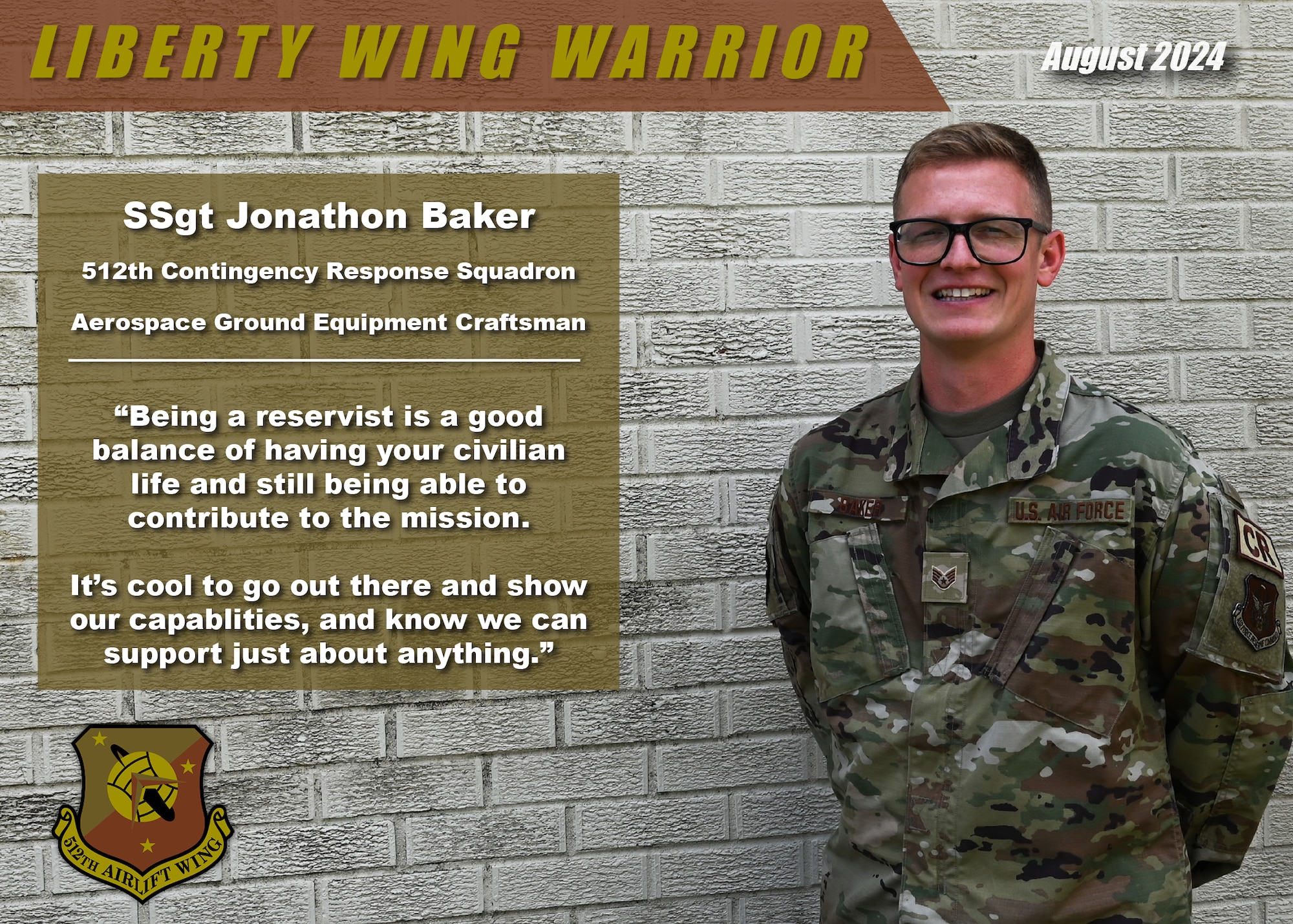 Staff Sgt. Jonathon Baker
