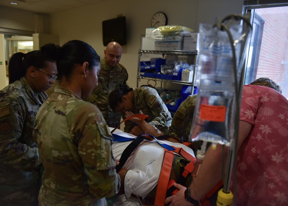 Image of Airmen training.
