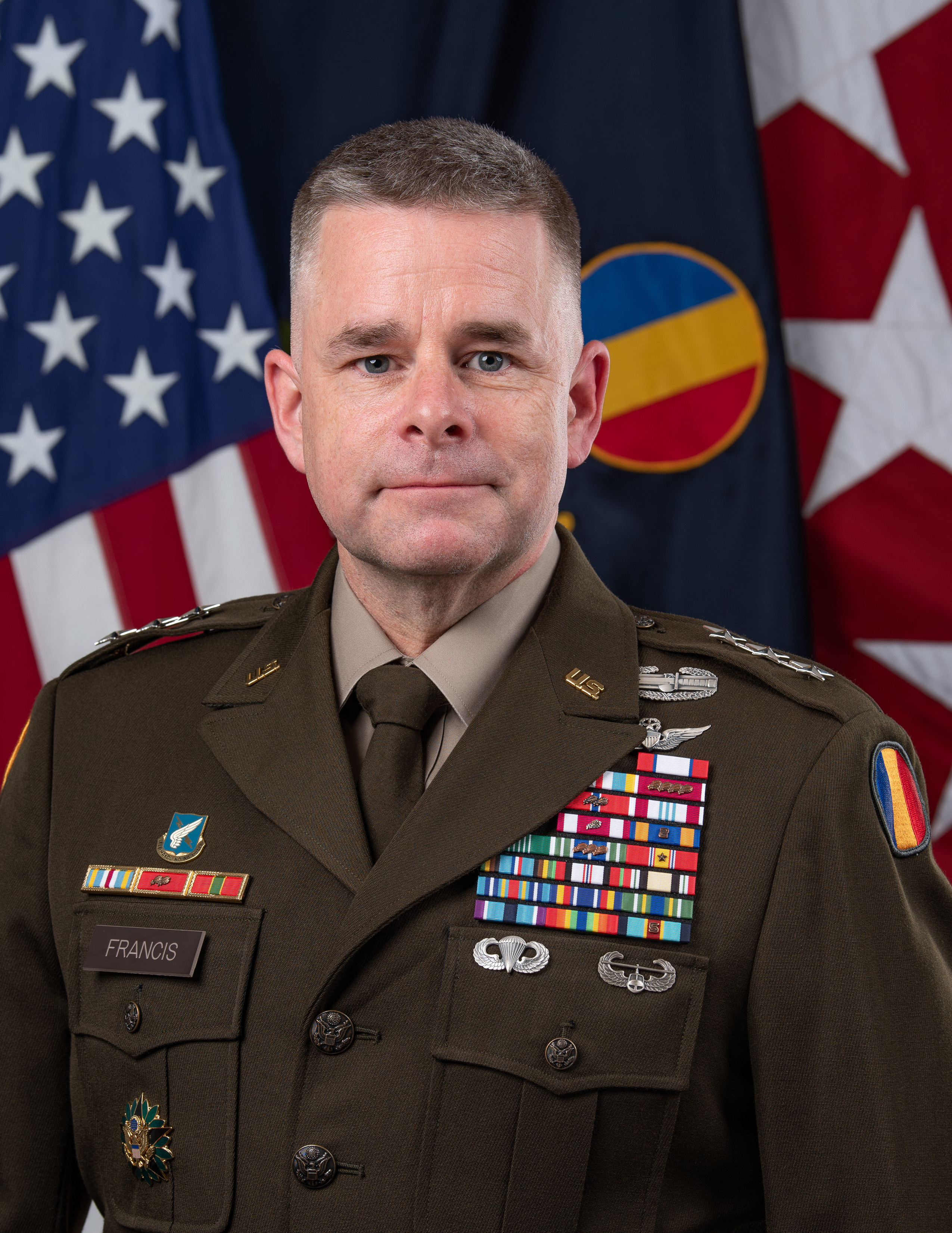 Photo of Lieutenant General David J. Francis, Senior Commander Army Element