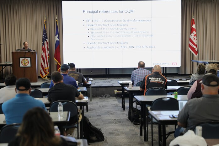 CQM is the performance of tasks which ensure that construction is performed according to plans and specifications, on time, on budget, and in a safe work environment. There are two principal areas of CQM: Contractor Quality Control (CQC) and Government Quality Assurance (QA).