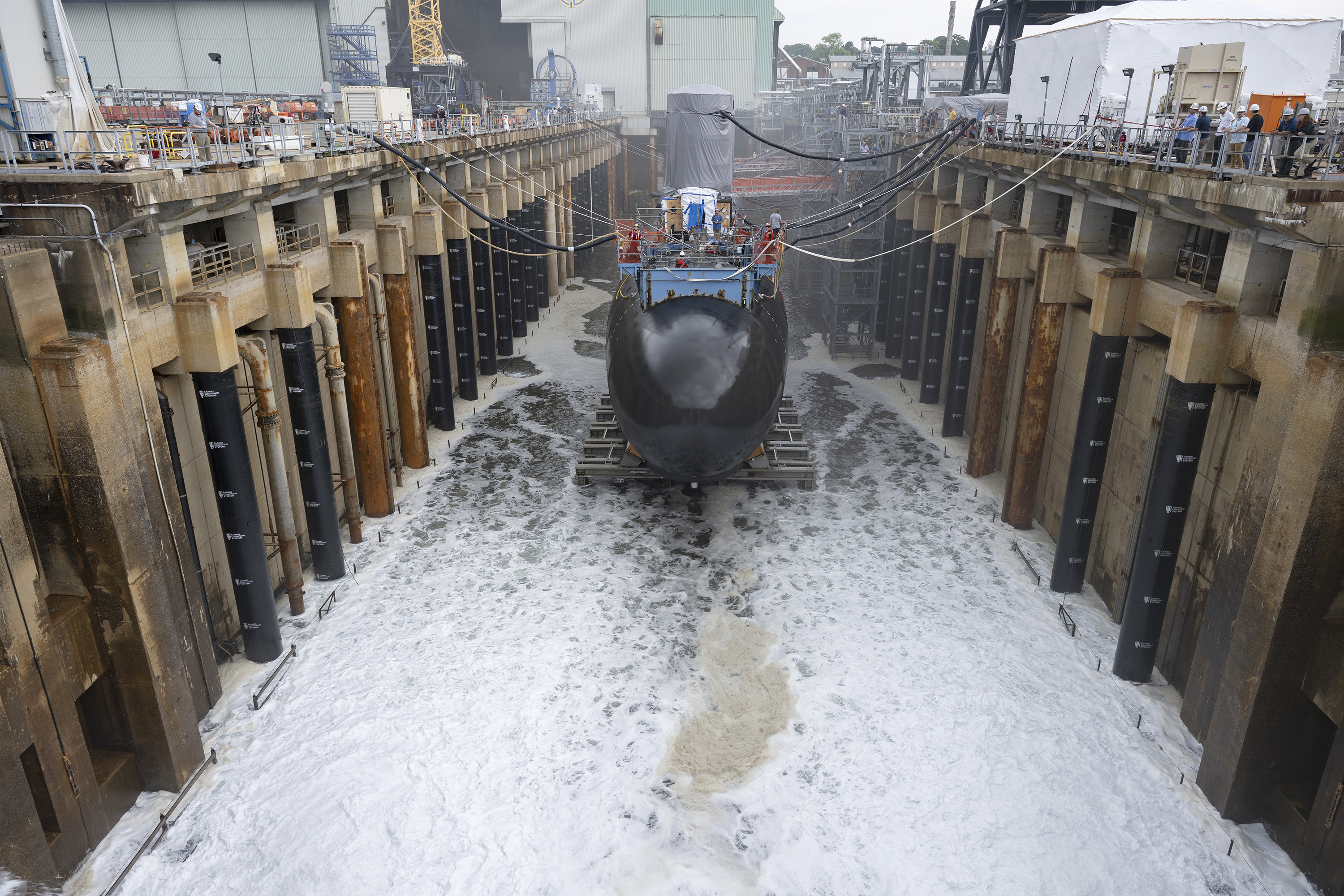 US NAVY TYPEⅢ U.S. Navy Launches New Attack Submarine > Naval Sea Systems