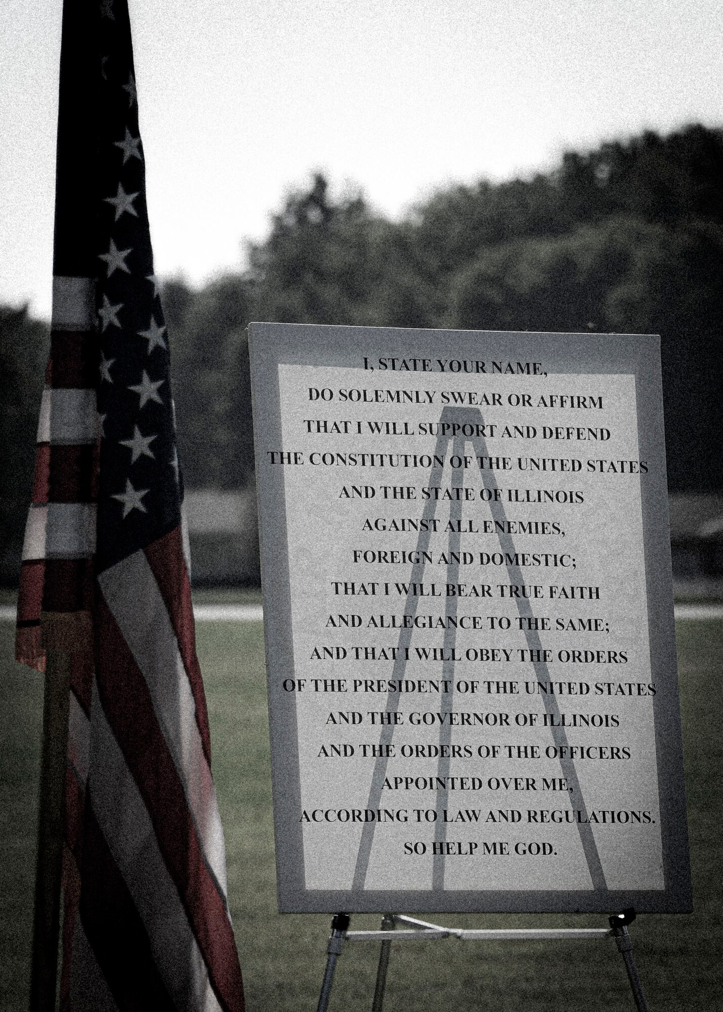 Photos from recent mass enlistment ceremony.