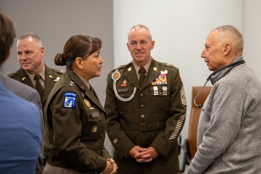 Army surgeon general explores AI advancements in health care during Silicon Valley visit