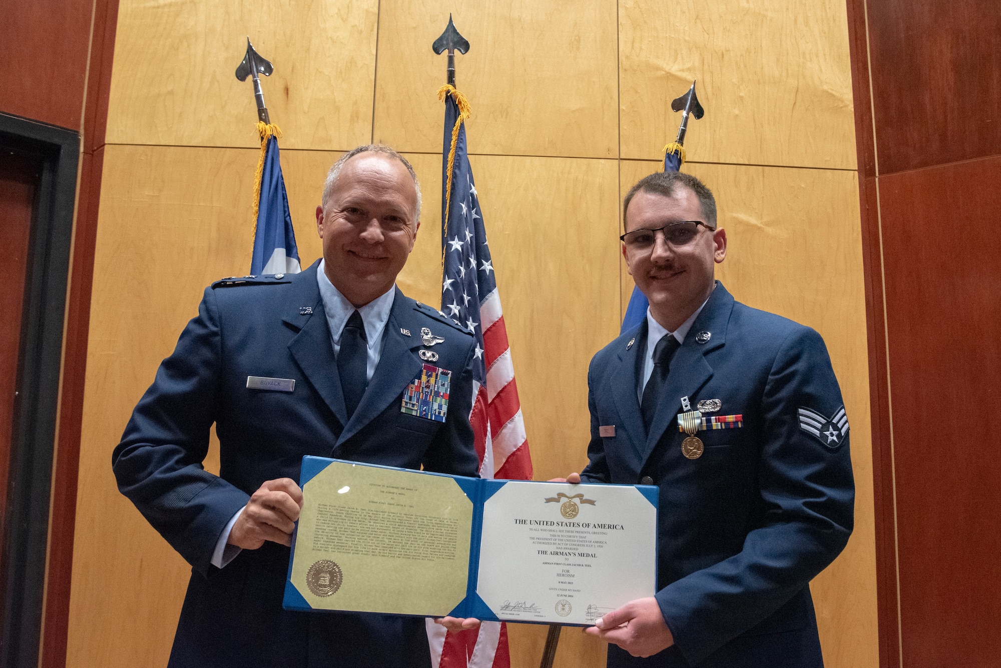 Airmen Receives Airman's Medal