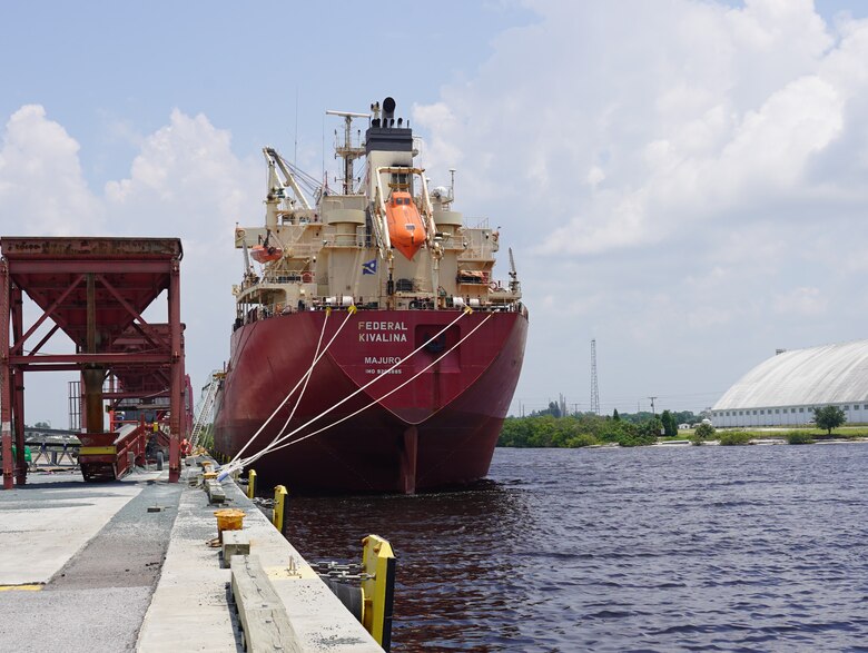 Port Tampa Bay is Florida's largest port in cargo tonnage and land area. It serves as a major cruise port and services a diverse mix of bulk, break-bulk, container commodities, and energy products that serve central Florida. The port contributes over $17 billion in economic impact, supporting over 85,000 jobs. (USACE Photo by Mark Rankin)