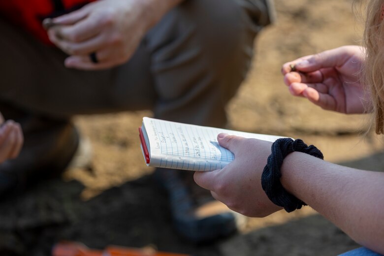 The U.S. Army Corps of Engineers Pittsburgh District conducted a shoreline survey to protect potential cultural resources. Cultural resources can include archaeological artifacts or historical sites.