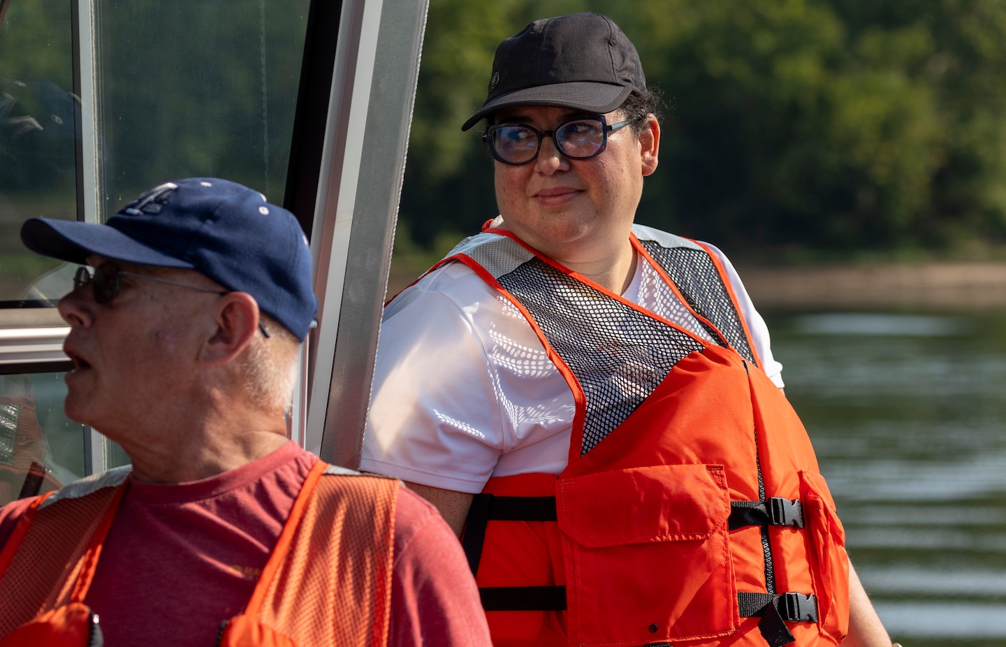 The U.S. Army Corps of Engineers Pittsburgh District conducted a shoreline survey to protect potential cultural resources. Cultural resources can include archaeological artifacts or historical sites.