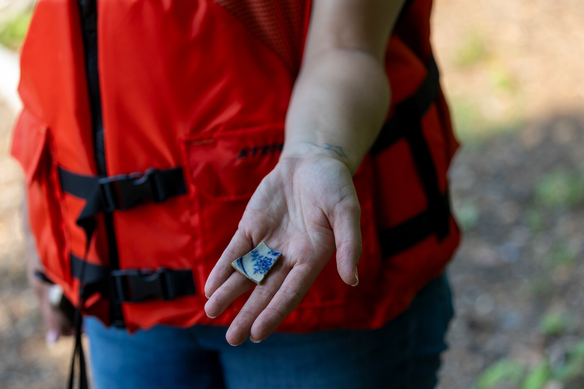 The U.S. Army Corps of Engineers Pittsburgh District conducted a shoreline survey to protect potential cultural resources. Cultural resources can include archaeological artifacts or historical sites.