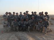 1st Lt. Cameron Kerr on deployment with 1st Platoon on 26 December 2010 in Kandahar.