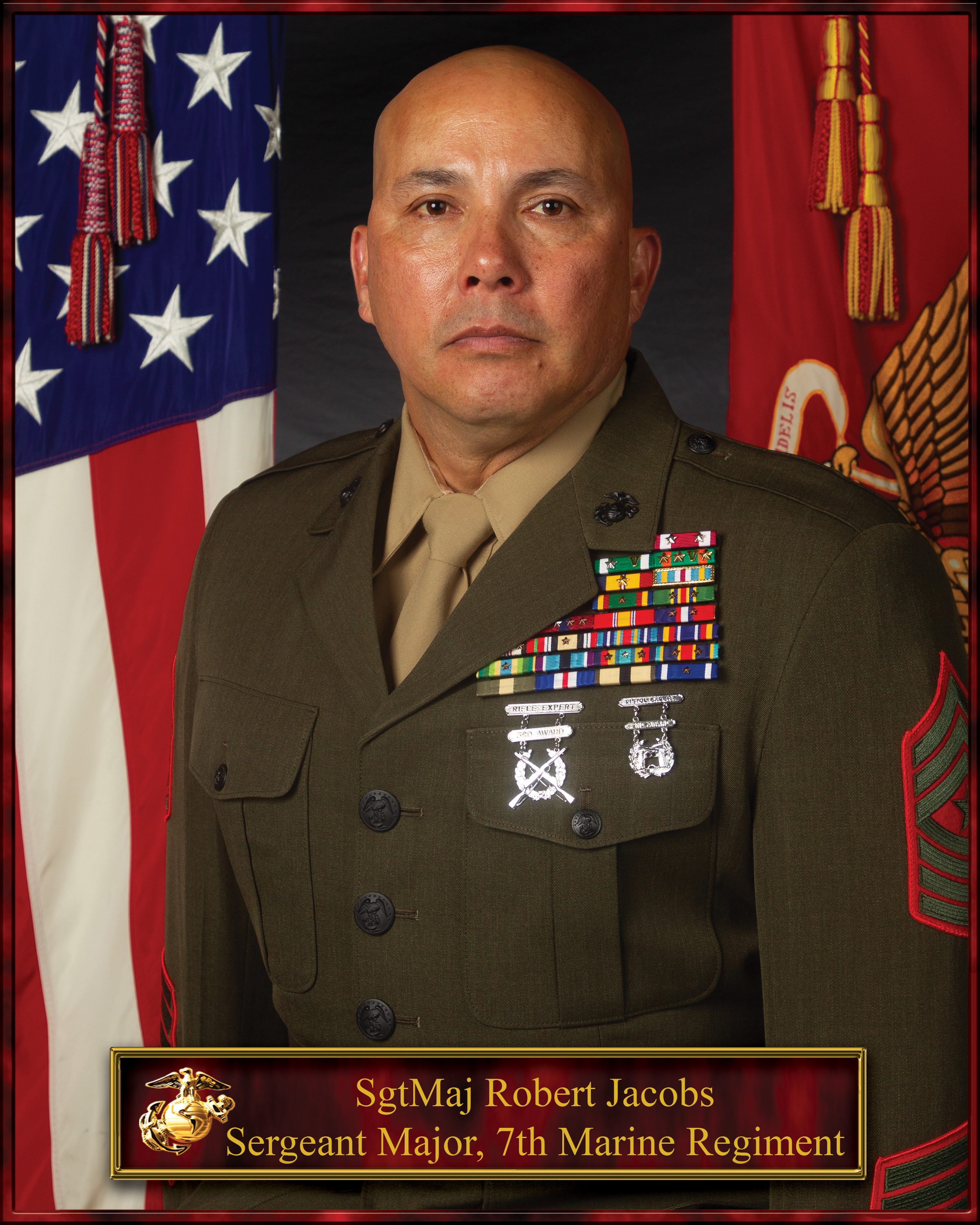 sgtmaj-r-l-jacobs-1st-marine-division-biography