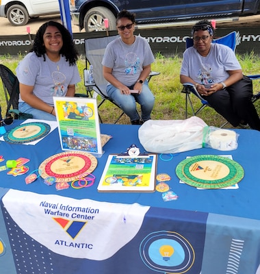 NIWC Atlantic’s American Indian/Alaskan Native (AIAN) Employment Team Puts Code Talk in the Spotlight at Local Powwow